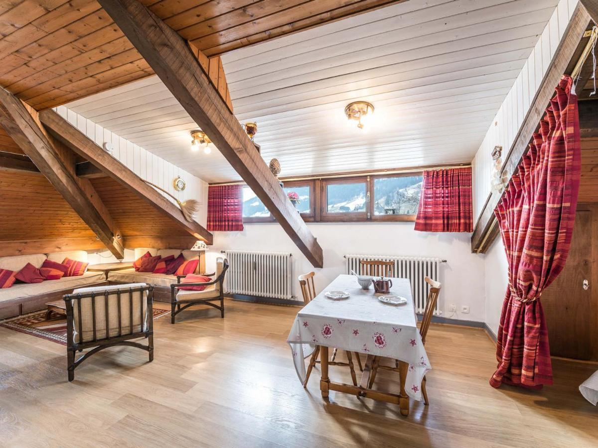 Studio Charmant Au Coeur De Megeve - Ideal Pour 3 Personnes - Television - Animaux Bienvenus - Fr-1-453-103 المظهر الخارجي الصورة